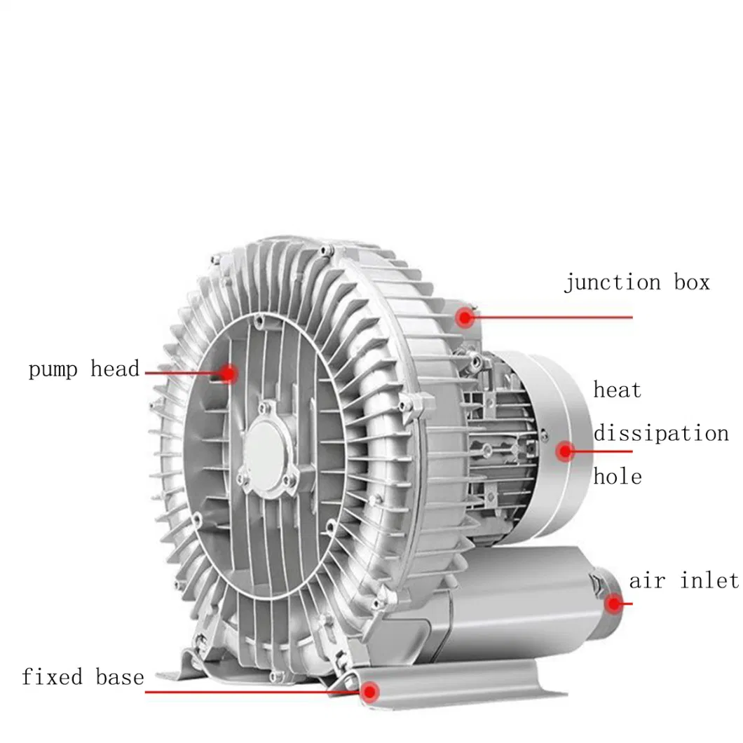 Pharmaceutical Industry Vortex Air Inflatable Blower with Double Stage