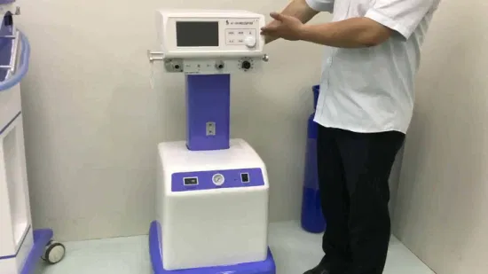 Ventilador de UTI neonatal com sistema CPAP para bebê recém-nascido Ventilador infantil Nlf